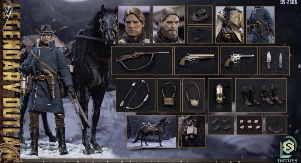 Red Dead Redemption Arthur Morgan DSTOYS Legendary Outlaw Deluxe Ver With Horse4