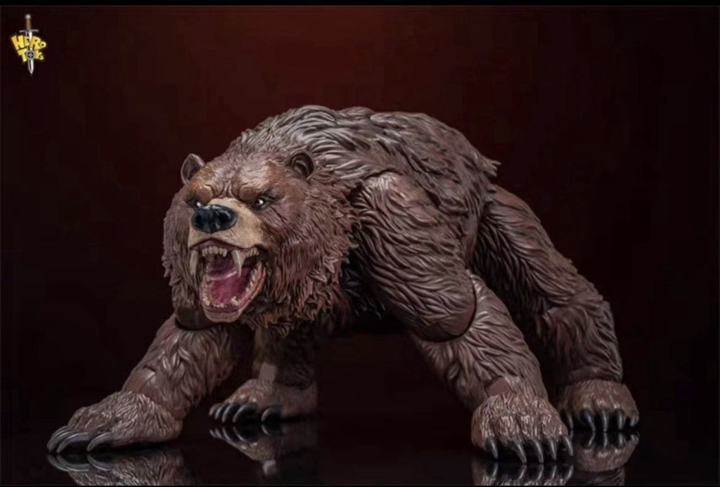 World Of Warcraft Hero Toys Tribal Hunter War Bear2