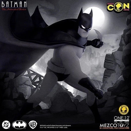 Mezco One:12 Batman: The Animated Series - Noir Edition 🚐3