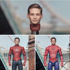 Spider-man Manipple Studio 1/12 SHF & ML Tobey Headsculpt  🚐0