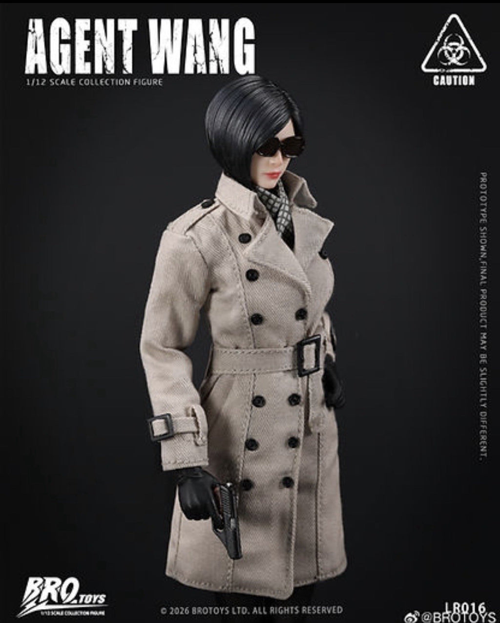 ⭐ Resident Evil Ada Wong Brotoys Agent Wang LR016 DEPOSIT PRESALE9
