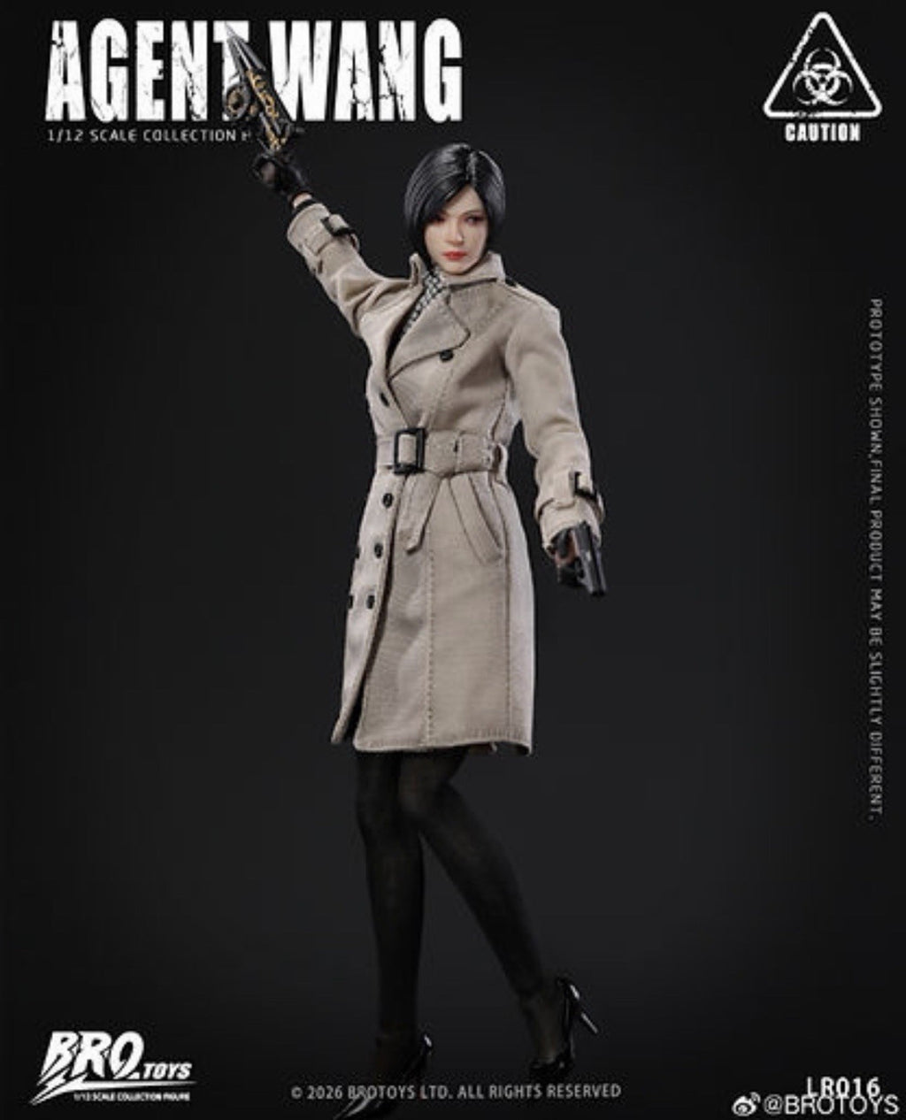 Resident Evil Ada Wong Brotoys Agent Wang LR016 PRESALE ✈️8