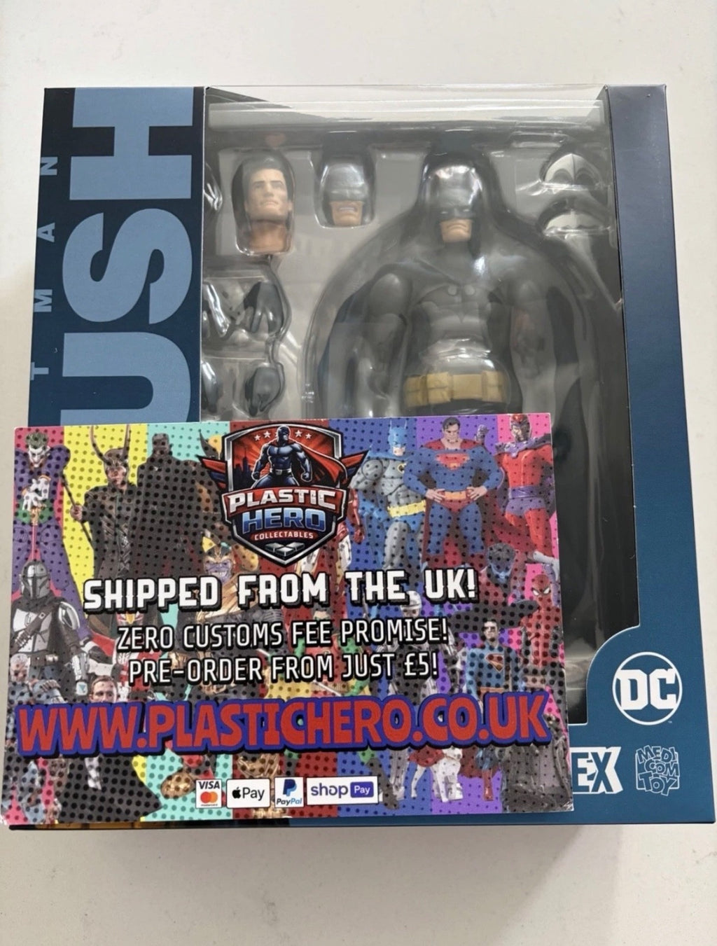 Mafex No 105 Batman Hush Batman Blue ⭐0