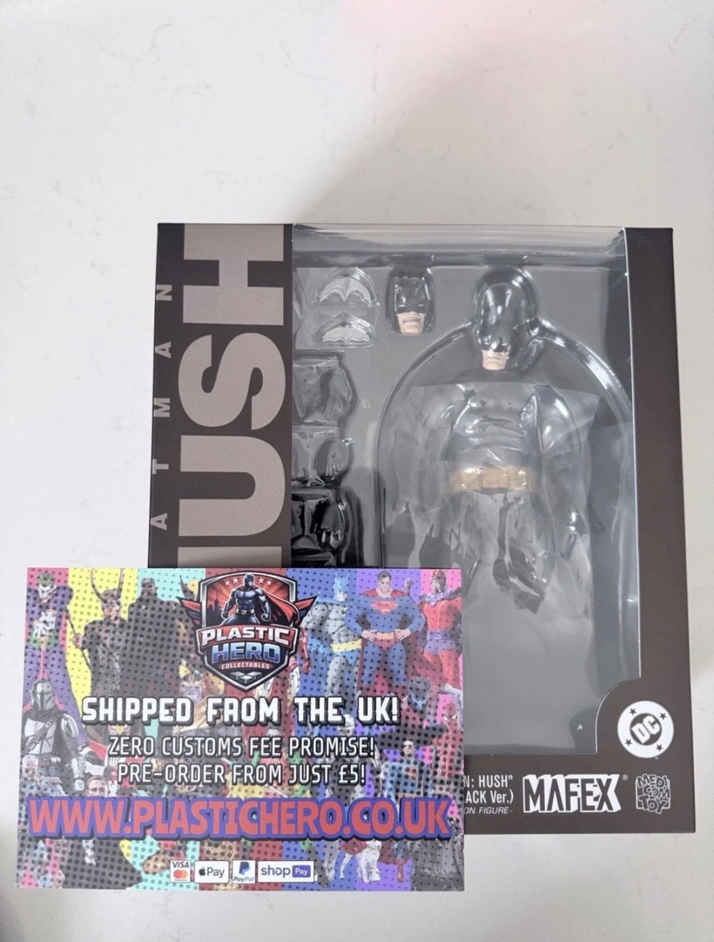 DC Mafex No 126 Batman Hush Batman black ⭐4