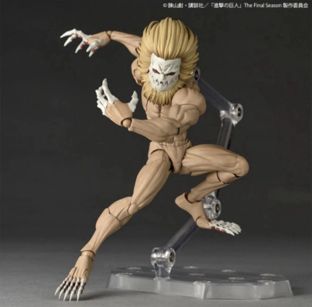 Attack On Titan Revoltech Amazing Yamaguchi Attack Jaw Titan w/ bonus ✈️2