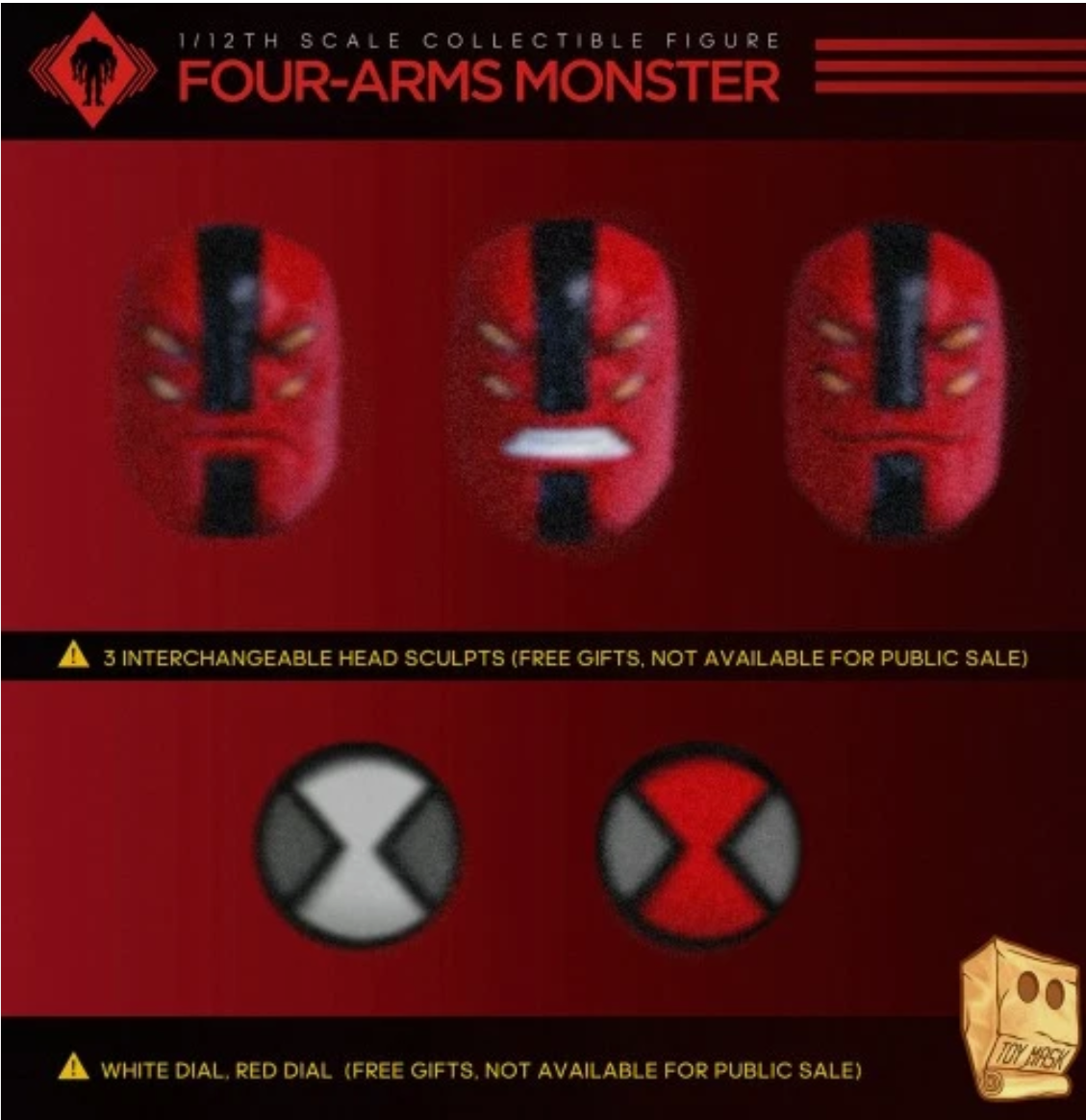Ben 10 Remad Custom RM031 Four-Arms Monster ✈️5