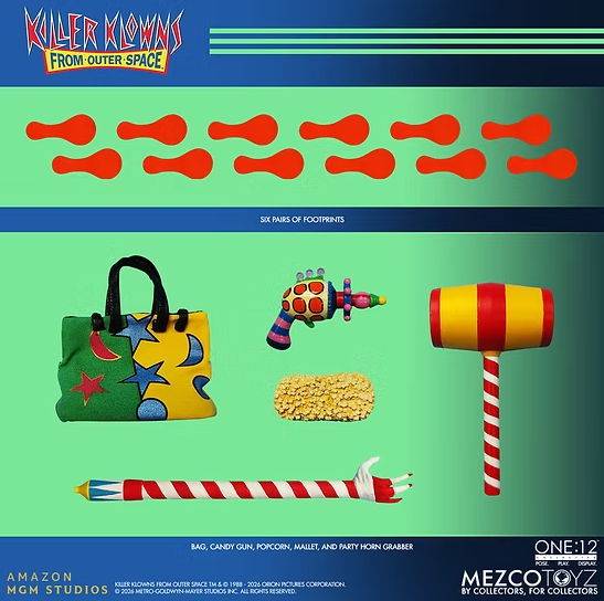 Mezco One:12 Killer Klowns from Outer Space: Jumbo PRESALE ✈️12