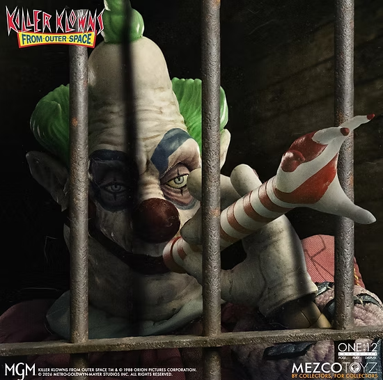 Mezco One:12 Killer Klowns from Outer Space: Jumbo PRESALE ✈️3