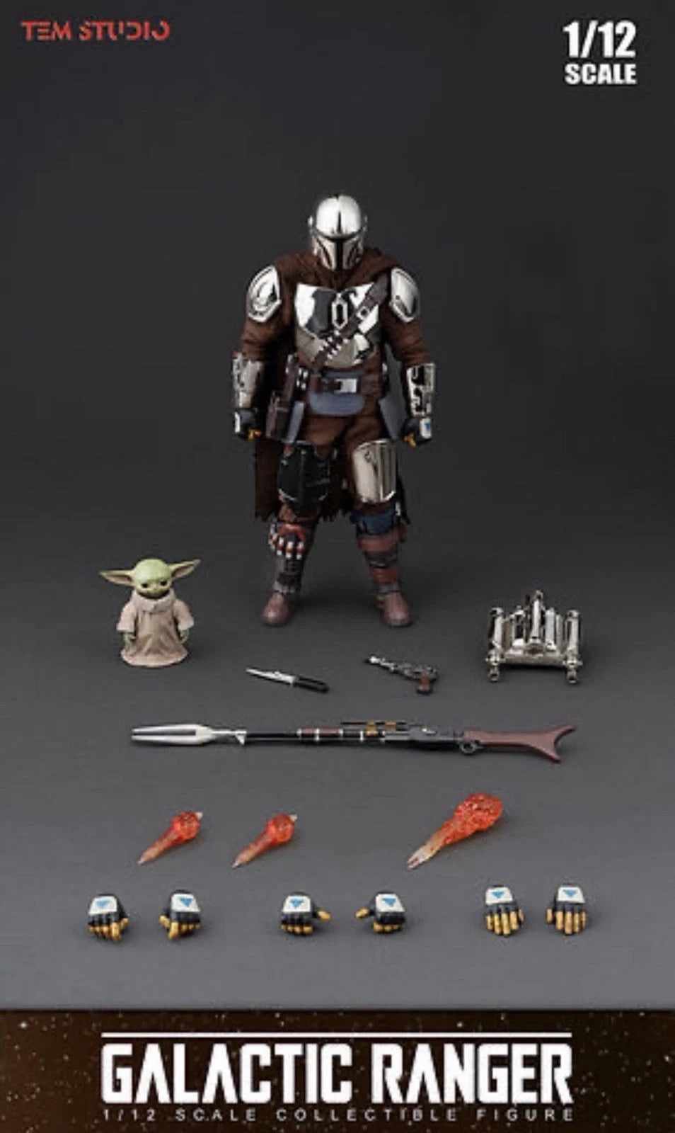 TEM Studio 1/12 Galactic Ranger TEMS008 Mandalorian PRESALE ✈️5