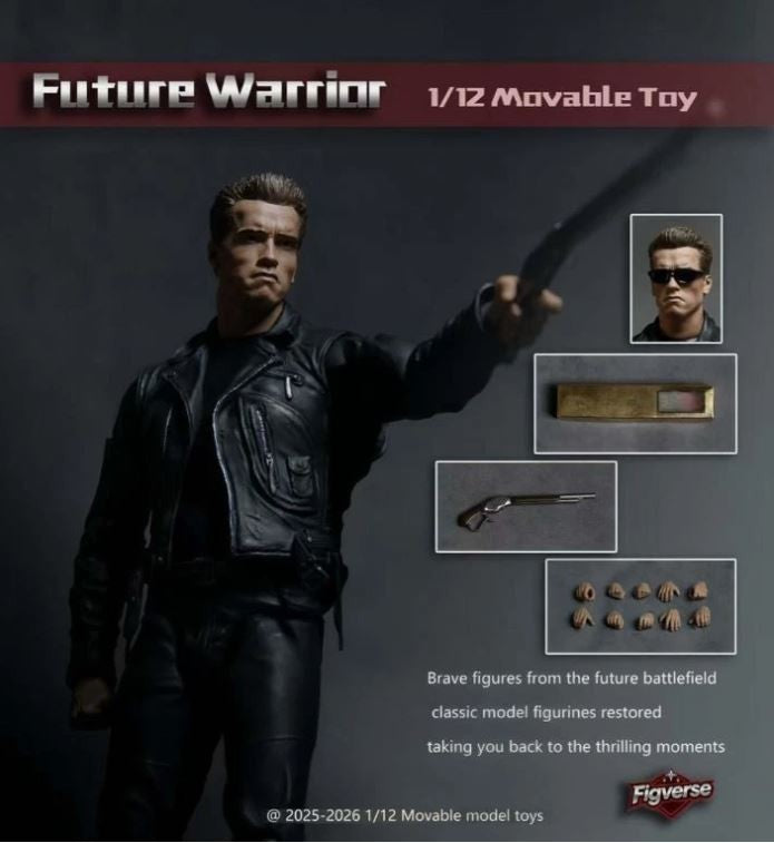 Terminator 2 Judgement Day Figverse Future Warrior xz2605 DEPOSIT PRESALE0