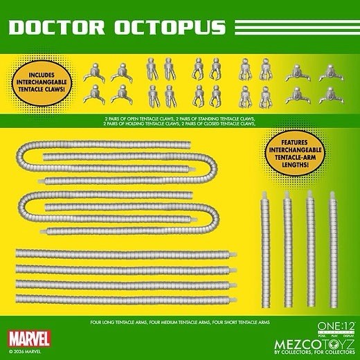 Spider-man Mezco One:12 Doctor Octopus PRESALE ✈️8
