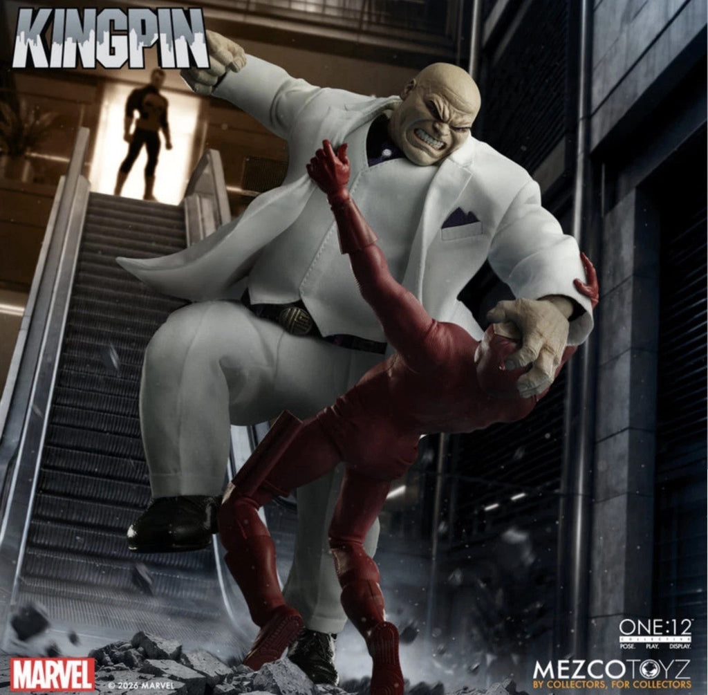 Spider-man Daredevil Mezco One:12 Kingpin PRESALE ✈️10