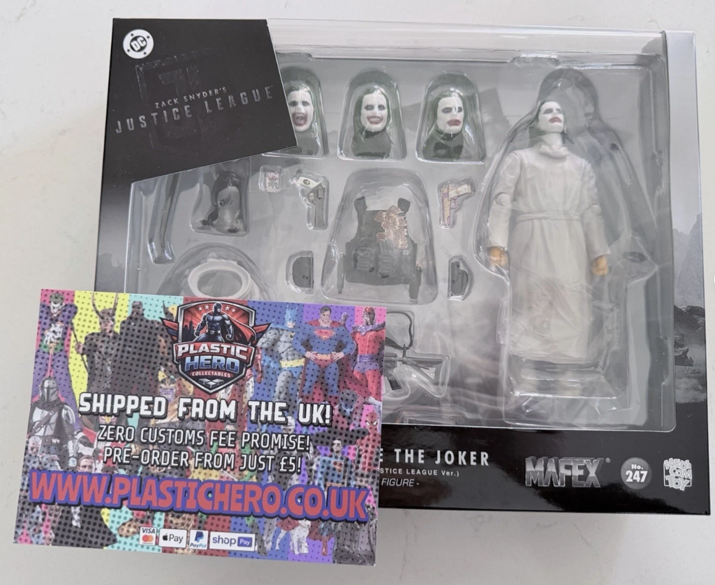 Zack Snyder's Justice League Mafex No 247 Knightmare Joker ⭐0
