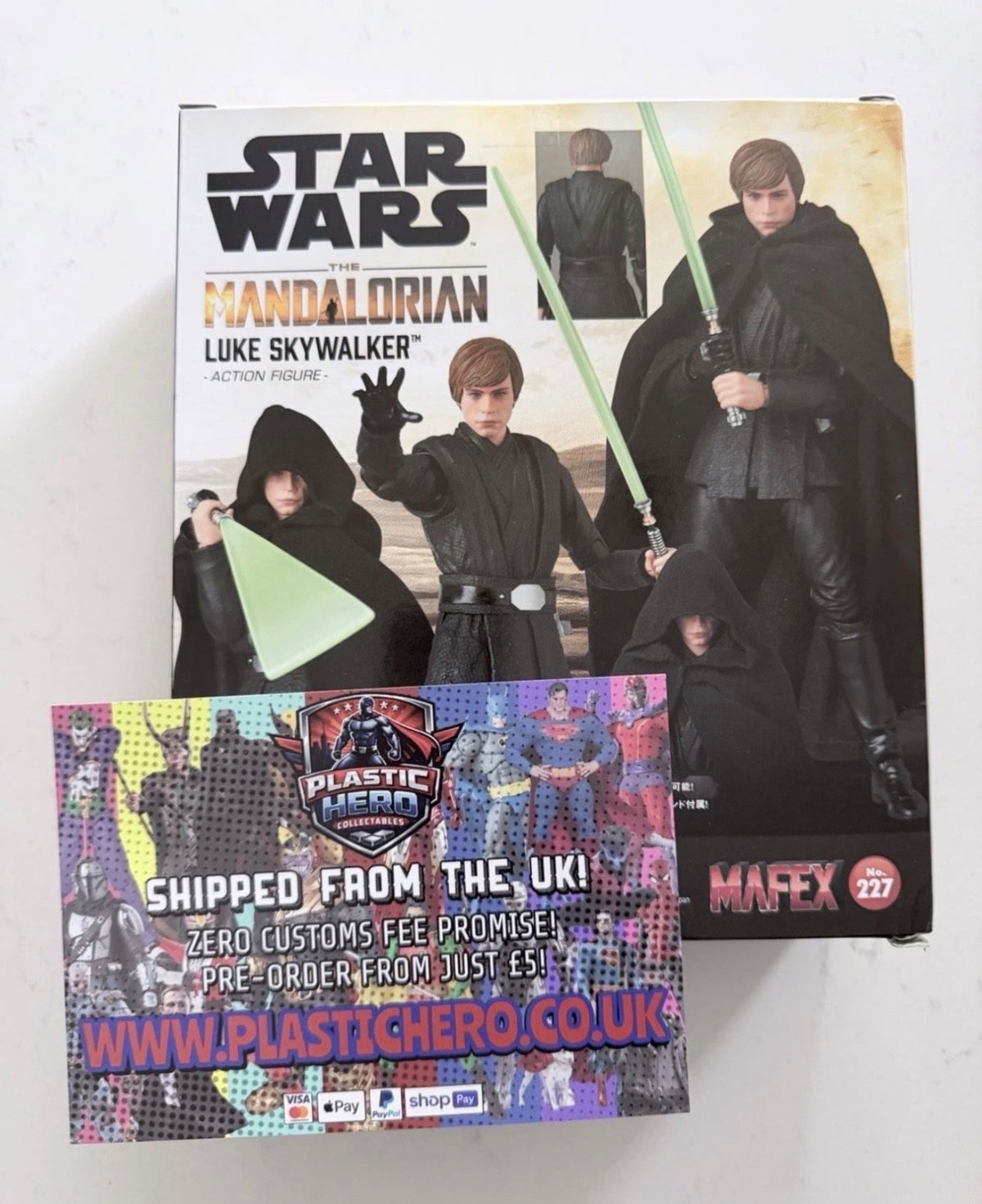 Star Wars The Mandalorian Mafex No 227 Luke Skywalker 🚐3