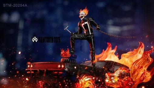 Ghost Rider Flame Head Knight Sawtooth Toys STM-20254A PRESALE✈️2