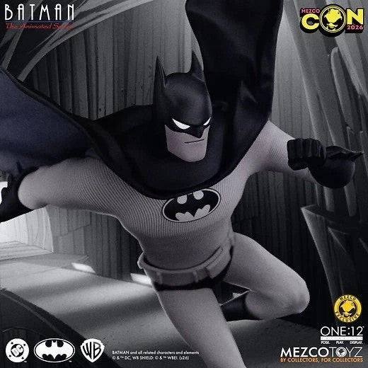 Mezco One:12 Batman: The Animated Series - Noir Edition 🚐1