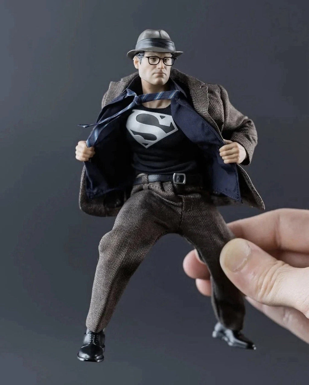 Superman Muff toys “Brown Suit” Protector of Metropolis EXCLUSIVE ⭐6