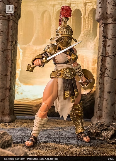 Fangcun Studio Demigod Race Gladiator - Divine Realm War Hero - Akilias 🚐7