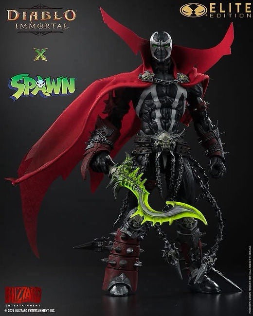 Mcfarlane Elite Edition - Diablo Immortal x Spawn - Spawn Warlock PRESALE ✈️0