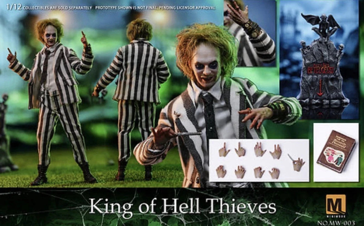 Miniwork 1/12 King of Hell Thieves MW-003 Beetlejuice PRESALE ✈️3