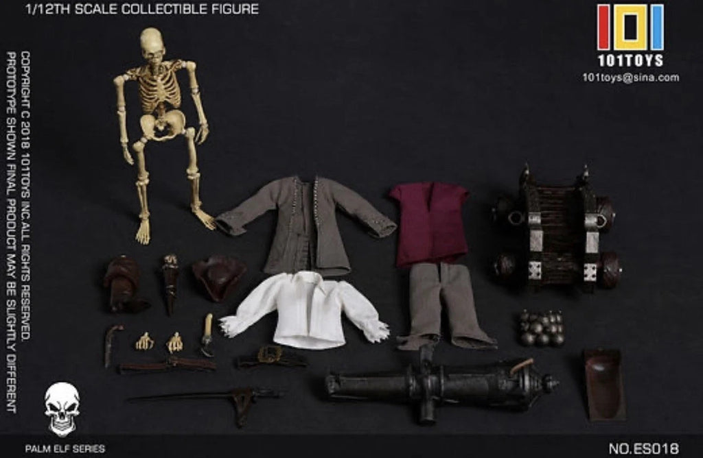 101Toys 1/12 Skeleton Pirate (3 Pack Ver.) 🚐10