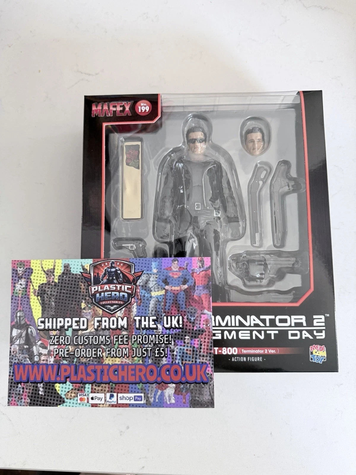 Mafex No 199 Terminator 2 Judgement Day T-800 ⭐0