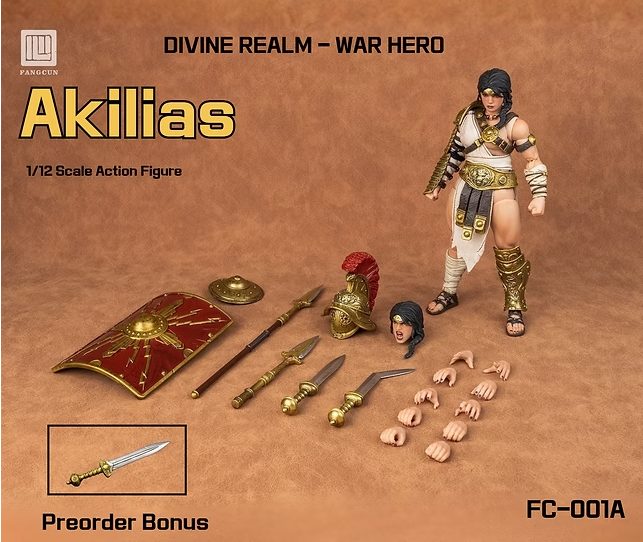 Fangcun Studio Demigod Race Gladiator - Divine Realm War Hero - Akilias 🚐4