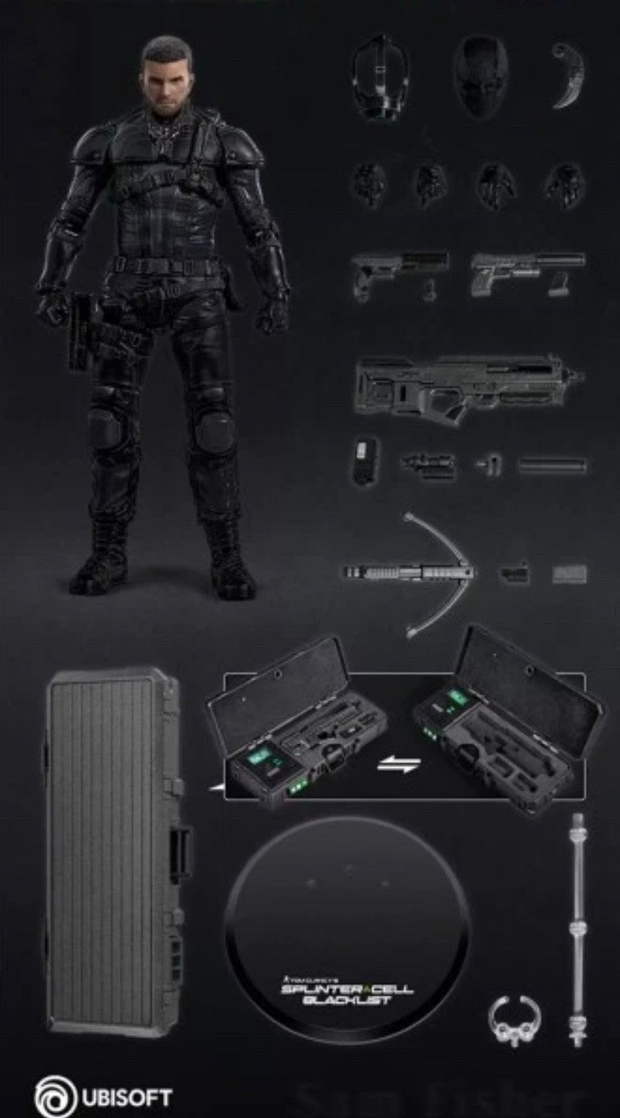 Tom Clancy's Splinter Cell Sam Fisher Blacklist CCSTOYS FigScript ⭐4