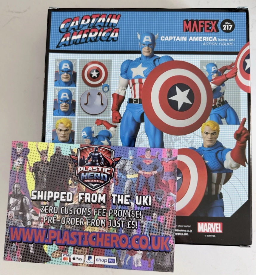 Mafex No 217 Captain America (Comic Ver)  ⭐1