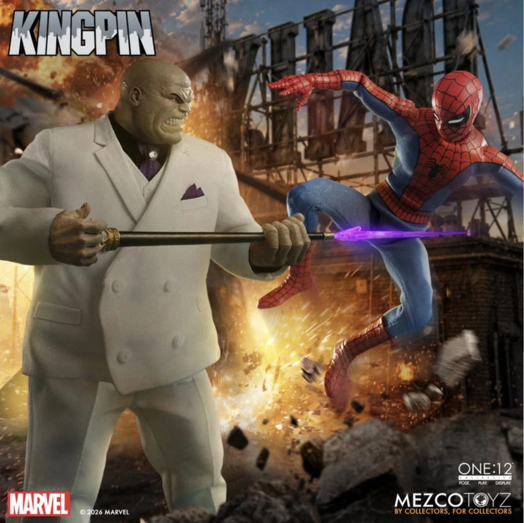 Spider-man Daredevil Mezco One:12 Kingpin PRESALE ✈️7