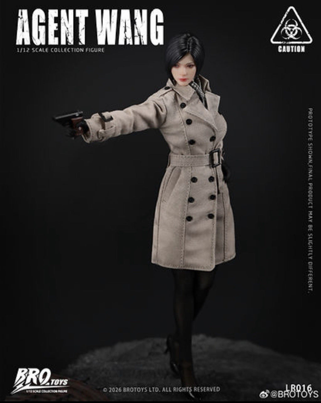⭐ Resident Evil Ada Wong Brotoys Agent Wang LR016 DEPOSIT PRESALE4