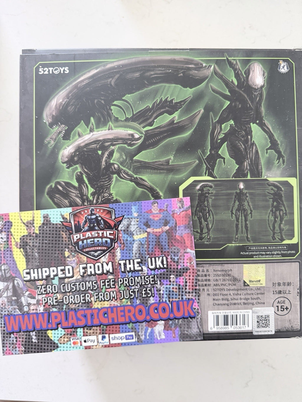 52 Toys Xenomorph Alien  UK seller1