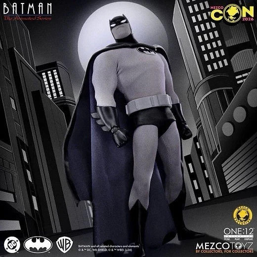 Mezco One:12 Batman: The Animated Series - Noir Edition 🚐5