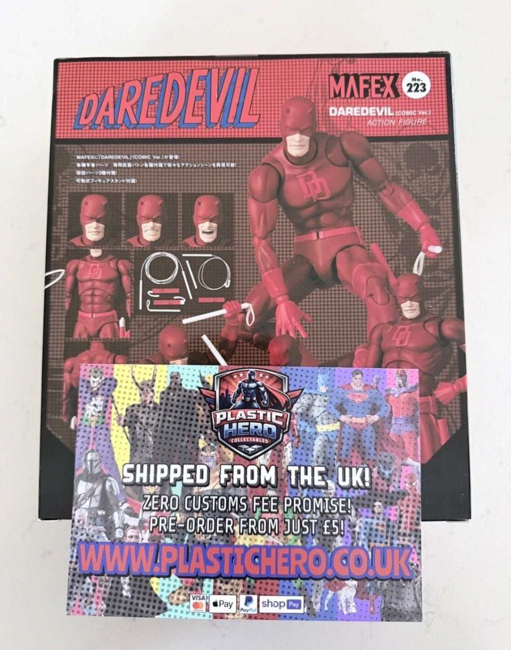 Marvel Mafex No 223 Daredevil comic version ⭐3