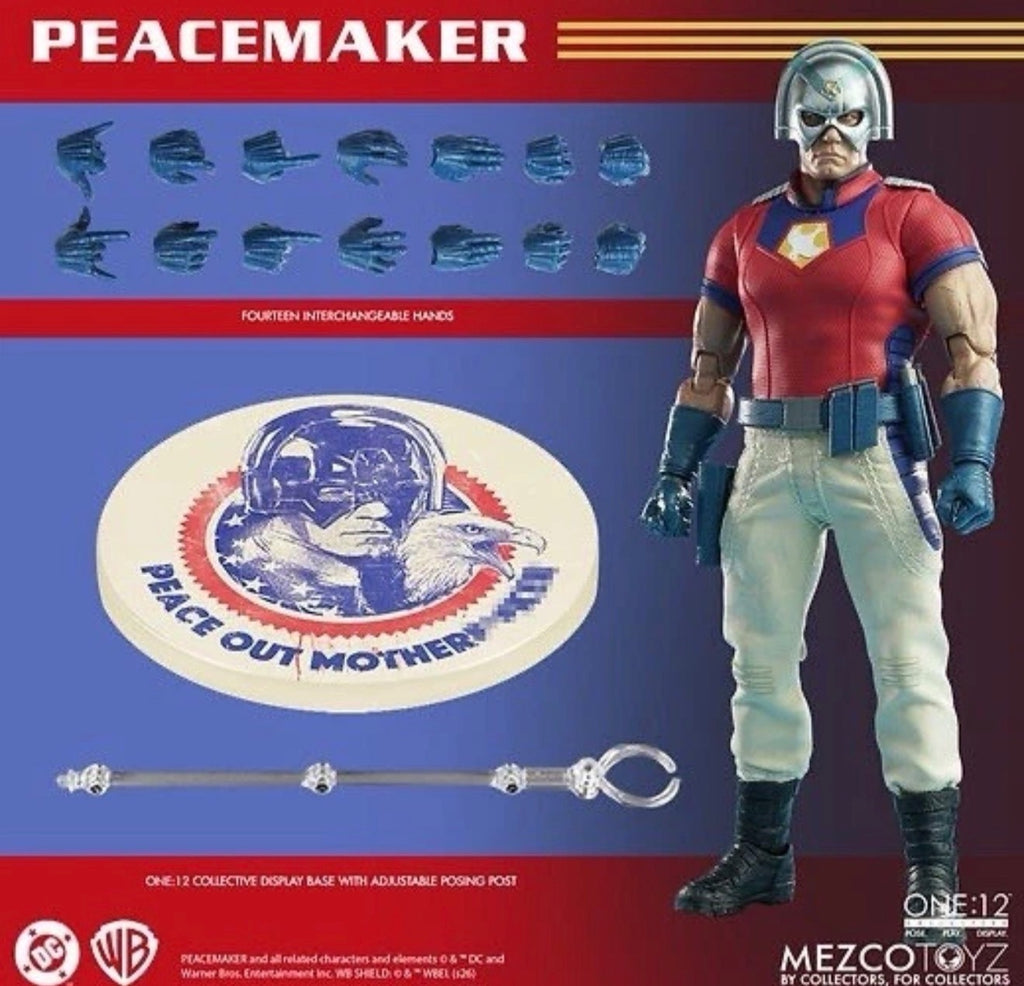 DC Mezco One:12 Peacemaker PRESALE ✈️3