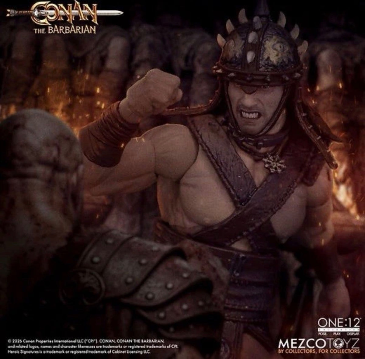 Mezco One:12 Conan The Barbarian (1982): Pit Fighter Edition PRESALE ✈️4