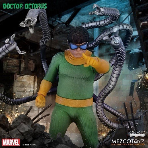 Spider-man Mezco One:12 Doctor Octopus PRESALE ✈️2