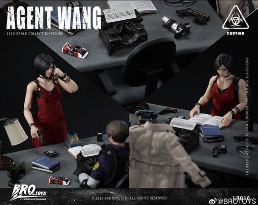 ⭐ Resident Evil Ada Wong Brotoys Agent Wang LR016 DEPOSIT PRESALE11