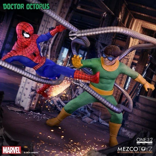 Spider-man Mezco One:12 Doctor Octopus PRESALE ✈️5