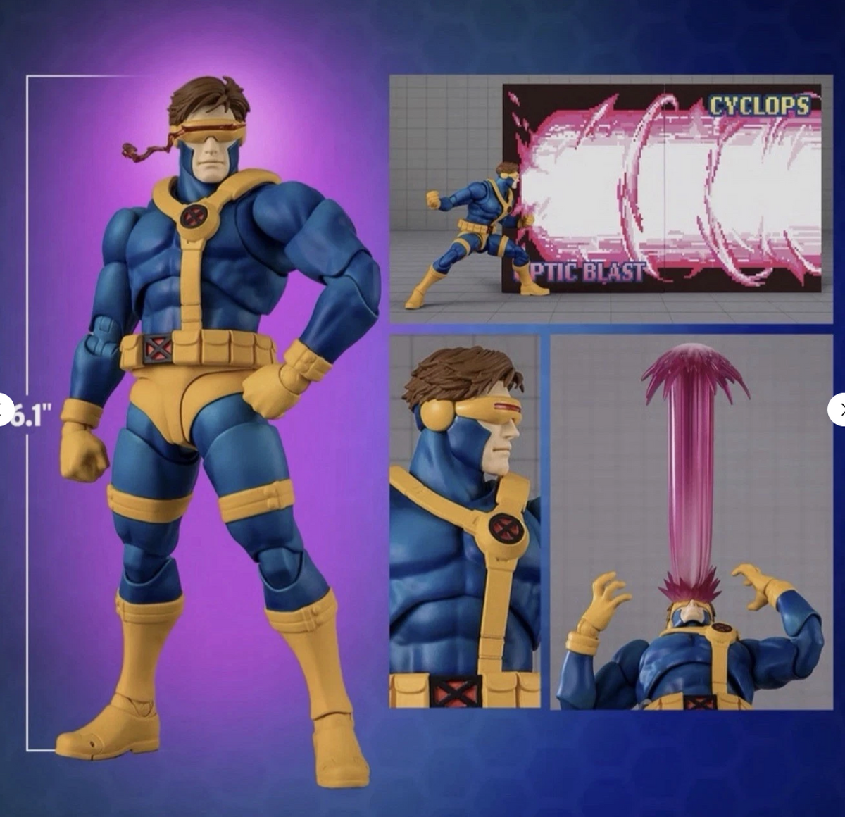 X-men SH Figuarts Cyclops Marvel's Gamerverse 🚐3