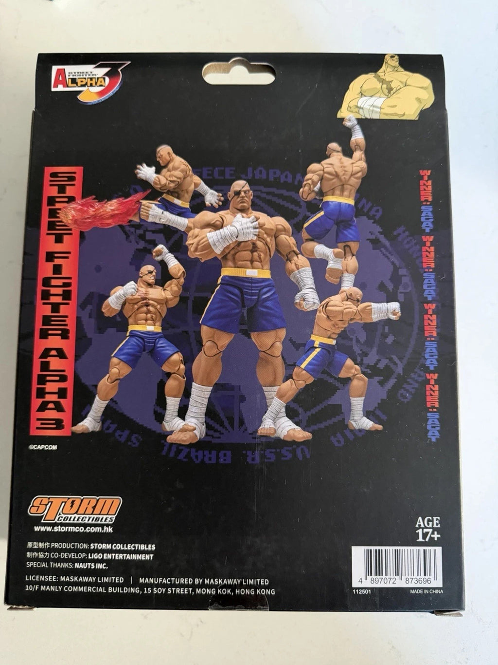 Storm Collectibles Street Fighter Alpha 3 Storm Arena Sagat ⭐1