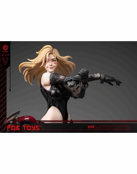 Fog Toys EA-03 1/12 Scale Biker Girl - UK SELLER6
