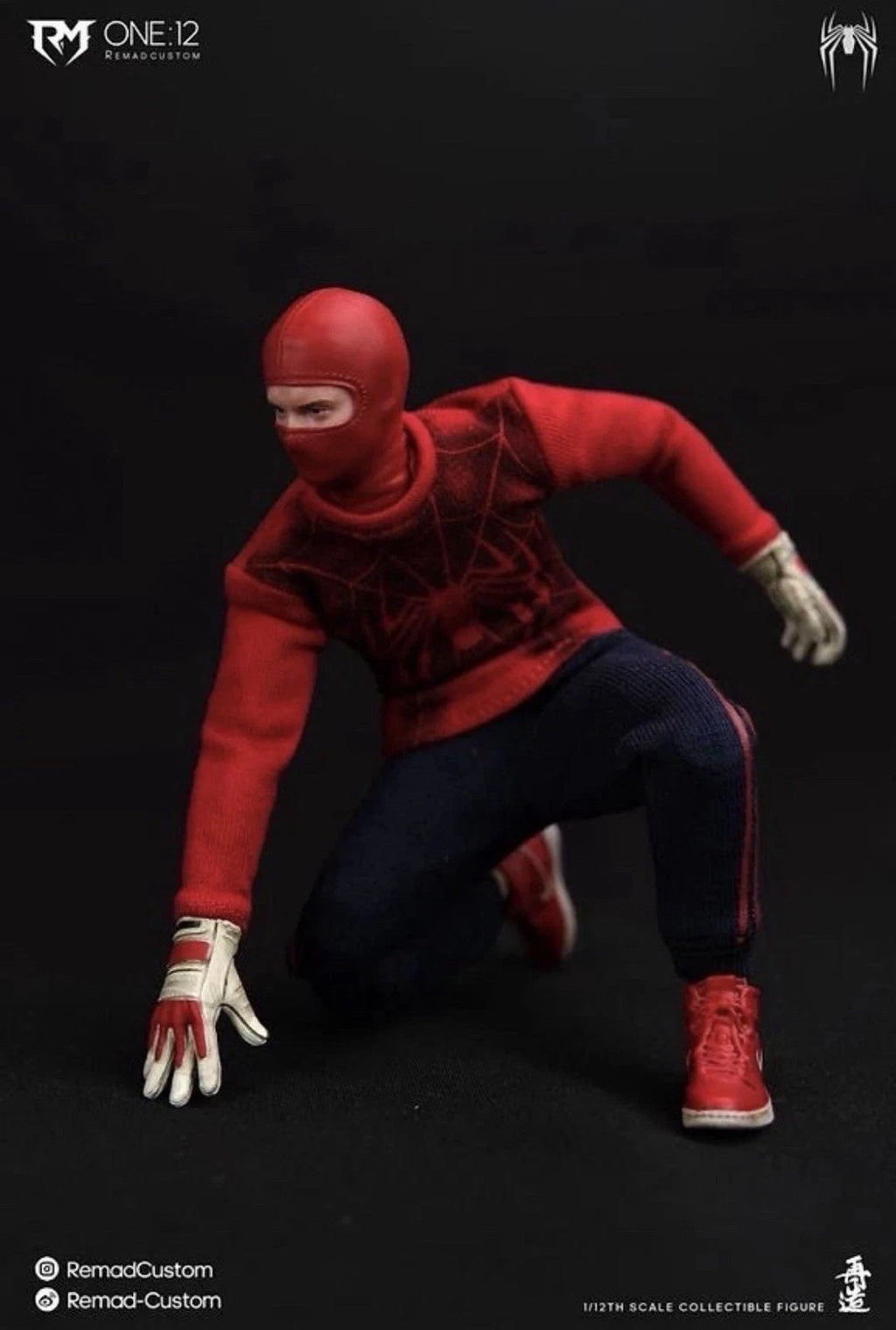 Remad Custom 1/12 Wrestler Human Spider RM-008 🚐1