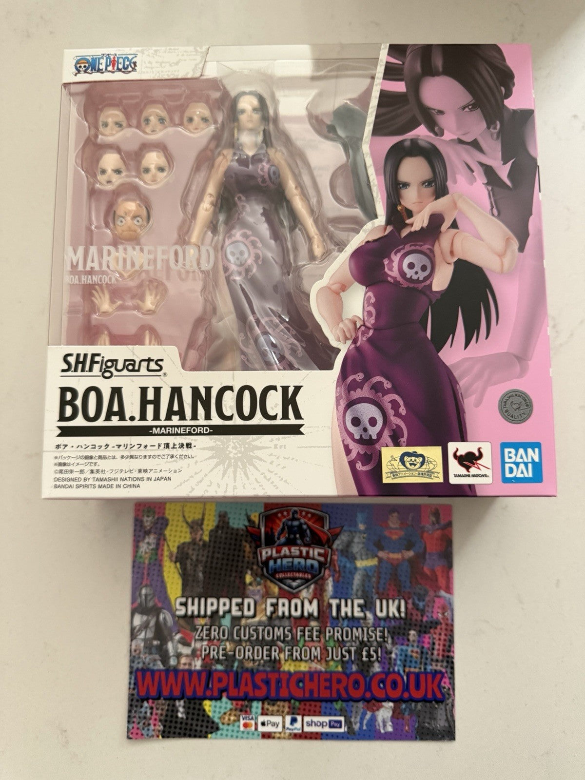 SH Figuarts Boa Hancock -Summit War of Marineford - UK SELLER0