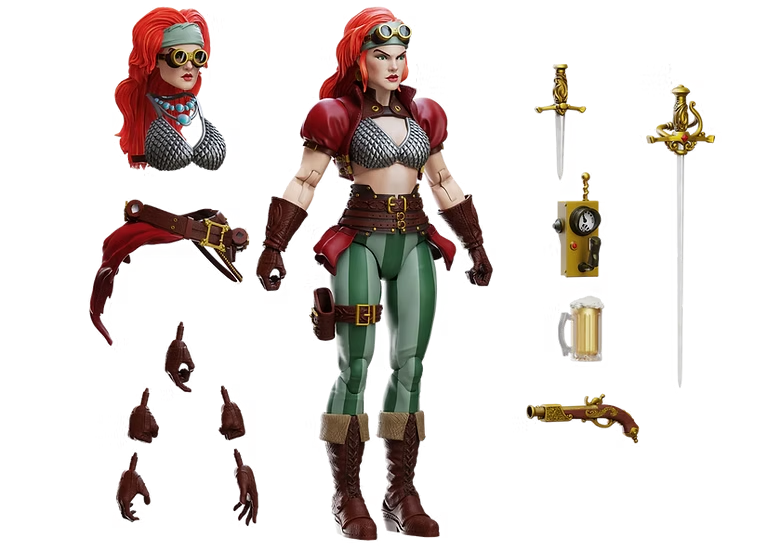 Boss Fight Studio Red Sonja Steampunk Legend 🚐3