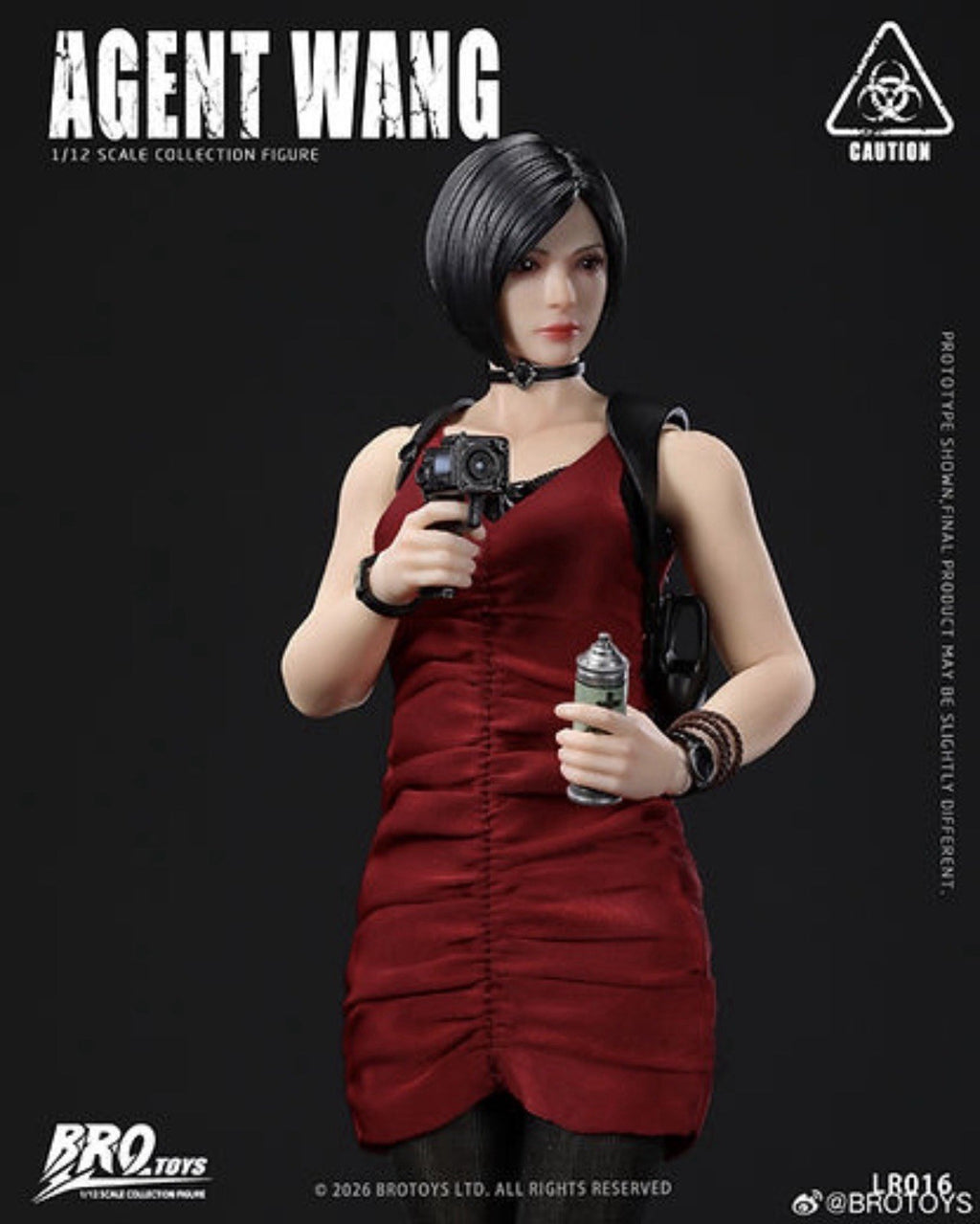 ⭐ Resident Evil Ada Wong Brotoys Agent Wang LR016 DEPOSIT PRESALE5