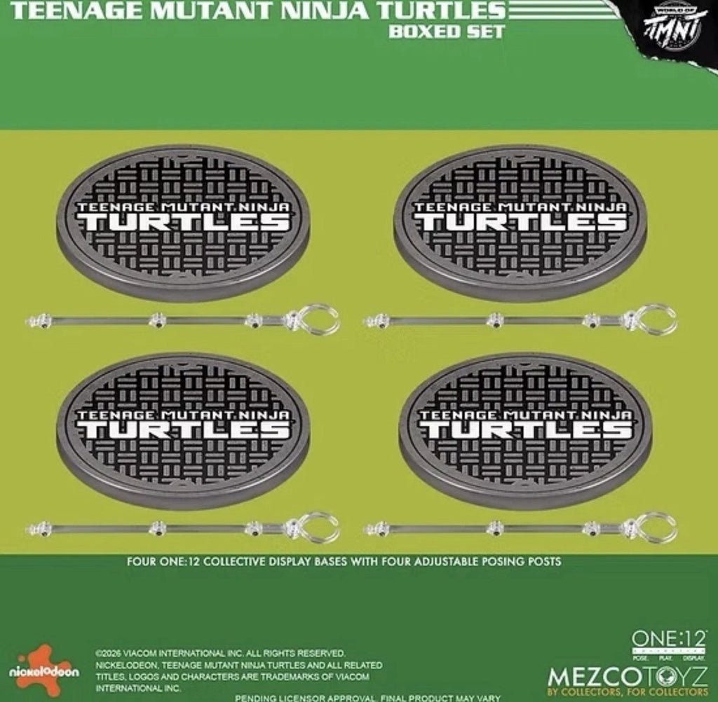 Mezco One:12 TMNT Teenage Mutant Ninja Turtles Boxed Set PRESALE ✈️7