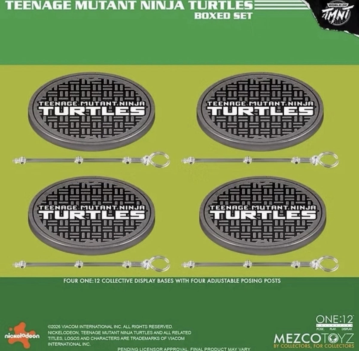 Mezco One:12 TMNT Teenage Mutant Ninja Turtles Boxed Set PRESALE ✈️7