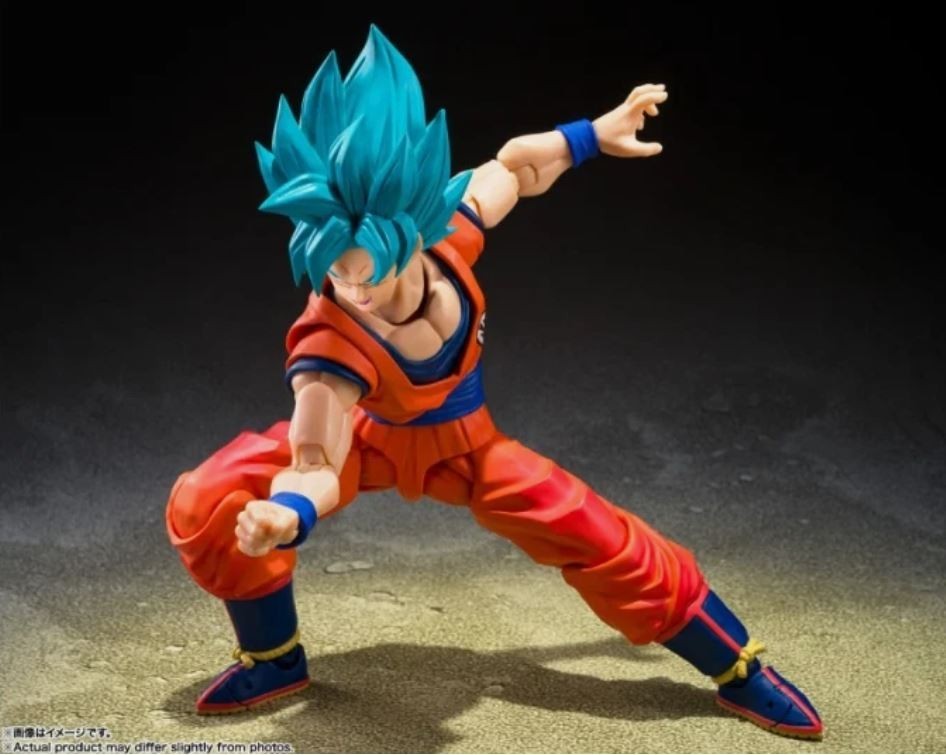 Dragon Ball Z SH Figuarts Super Saiyan God Son Goku Genkai wo Koesh3