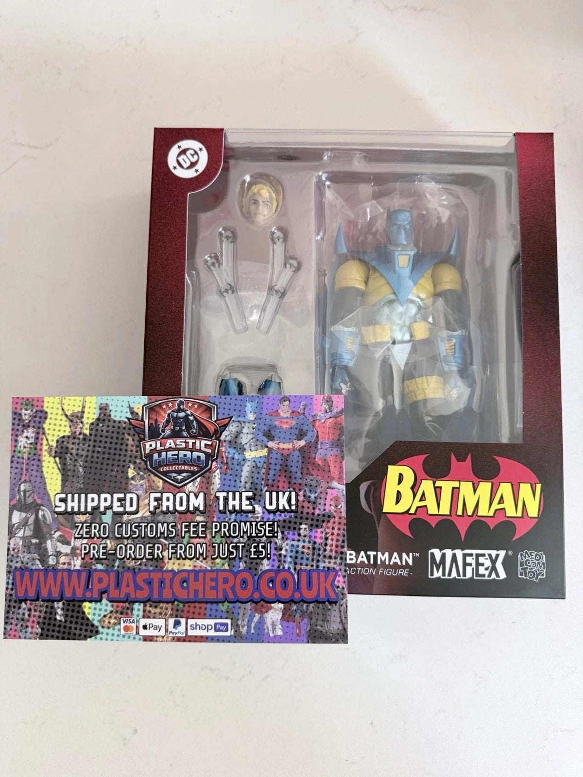 DC Mafex No 144 Knight fall Batman Azrael ⭐0